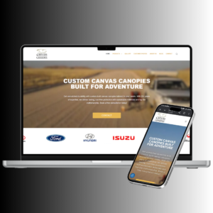 custom built canvas canopies